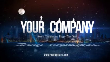 Christmas City Logo - After Effects Template