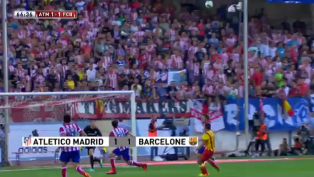 Atletico Madrid 1 - 1 FC Barcelone