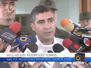 Ministro Rodríguez Torres evalúa el funcionamiento del plan Patria Segura