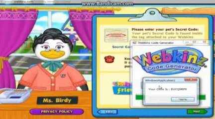 ▶ Webkinz Code Generator [FREE Download] August - September 2013 Update