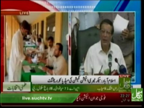 Secretary Election Commission's Press Conference