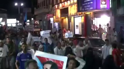 مسيرة يوم الاسير الجنوبي من عاصمة الجنوب المحتل عدن 22   8   2013م
