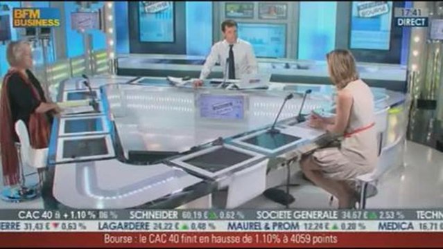 Le Club de la bourse : Isabelle Enos et Béatrice Philippe, dans Intégrale Bourse - 22/08 1/2