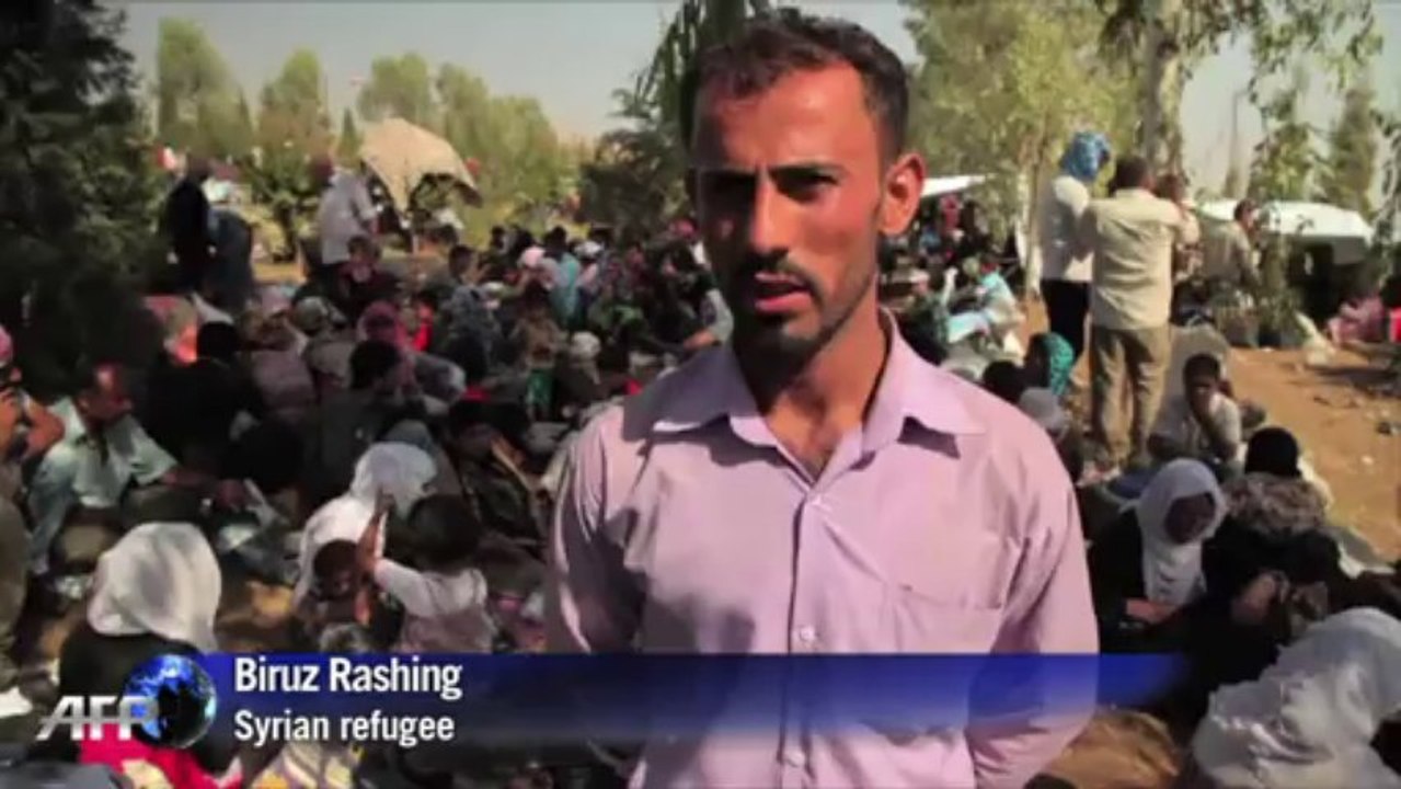 Syrian refugees stream into Iraqi Kurdistan