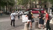 French hunger striker asks to stop bullfight