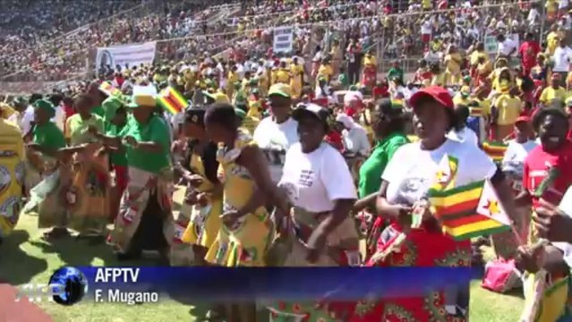 Zimbabwe: Robert Mugabe investi pour un nouveau mandat