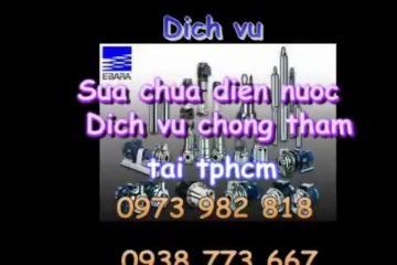 Thợ Sửa Đường Ống Nước Ở Tại TpHcm lh 0938773667