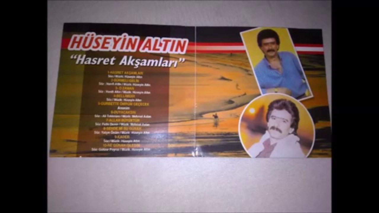 Hüseyin Altın - Kader - (Eflatun Müzik CD)