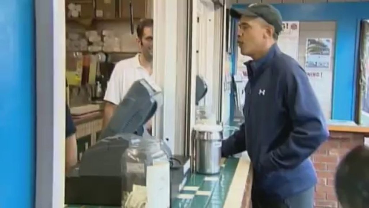 Fried food holiday treat for Obama