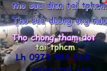 Thợ Sửa Ống Nước Ở Tại TpHcm lh 0938773667