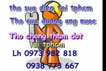 Thợ Sửa Ống Nước Ở Quận Tân Phú DT 0977813378