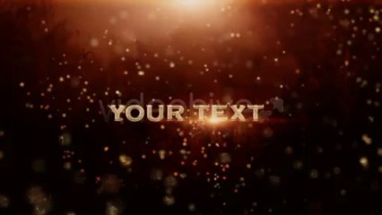 Magic Retro Particle Logo Reveal - After Effects Template