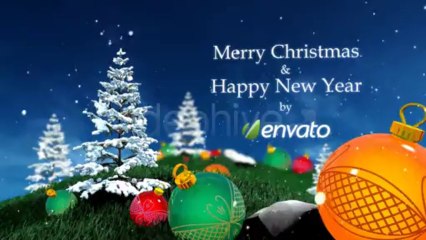 Christmas Jungle Greetings - After Effects Template