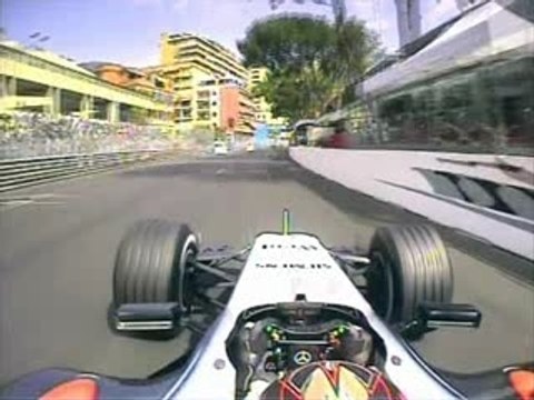 Kimi raikkonen onboard monaco 2005