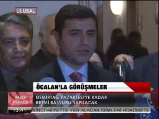 DEMİRTAŞ : İMRALI'YA GİDECEK İSİMLER HÜKÜMETE İLETİLDİ..flv