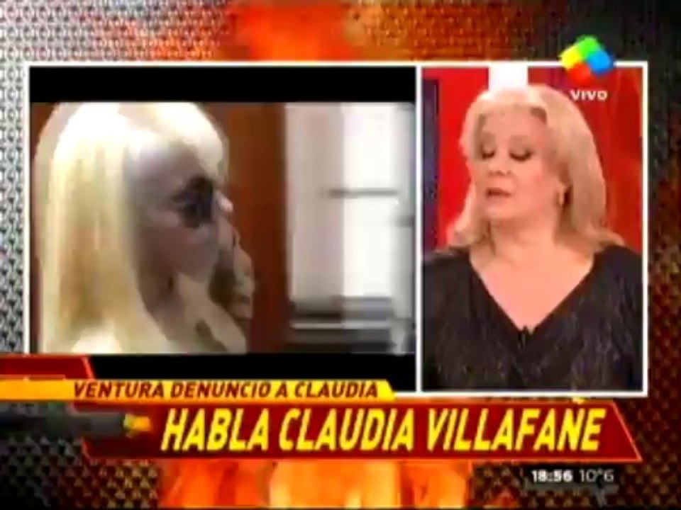 Exitoina.com - Claudia Villafañe en Infama