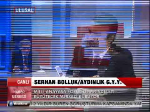 SERHAN BOLLUK, MADENCİ MİTİNGİ VE MİLLİ ANAYASA FORUMU KARARINI YORUMLUYOR