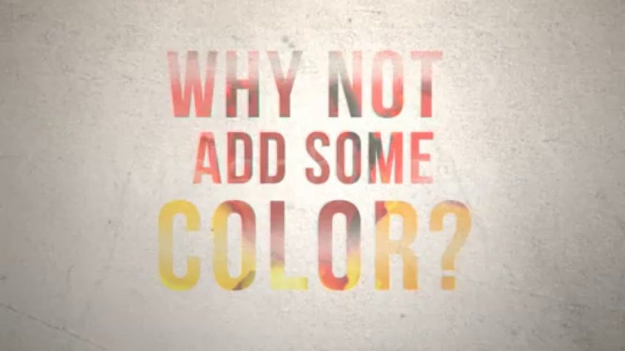 Add Some Color - After Effects Template