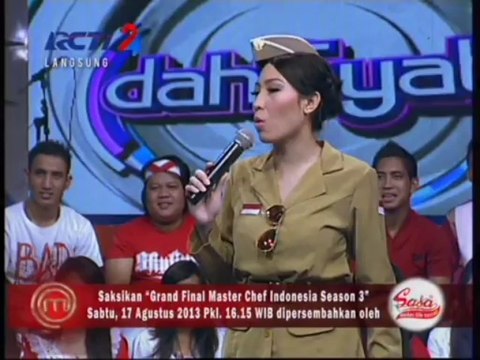 [130817]dahSyat RCTI - Olga Dijemput Tim dahSyat