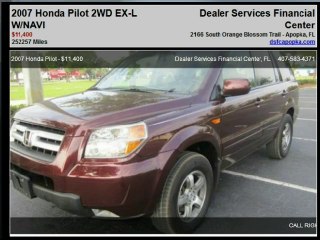 2007 Honda Pilot 2Wd EX L - Dealer Services Orlando