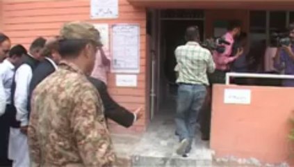 Chief Election Commissioner Visit Various Polling Stations, Karachi