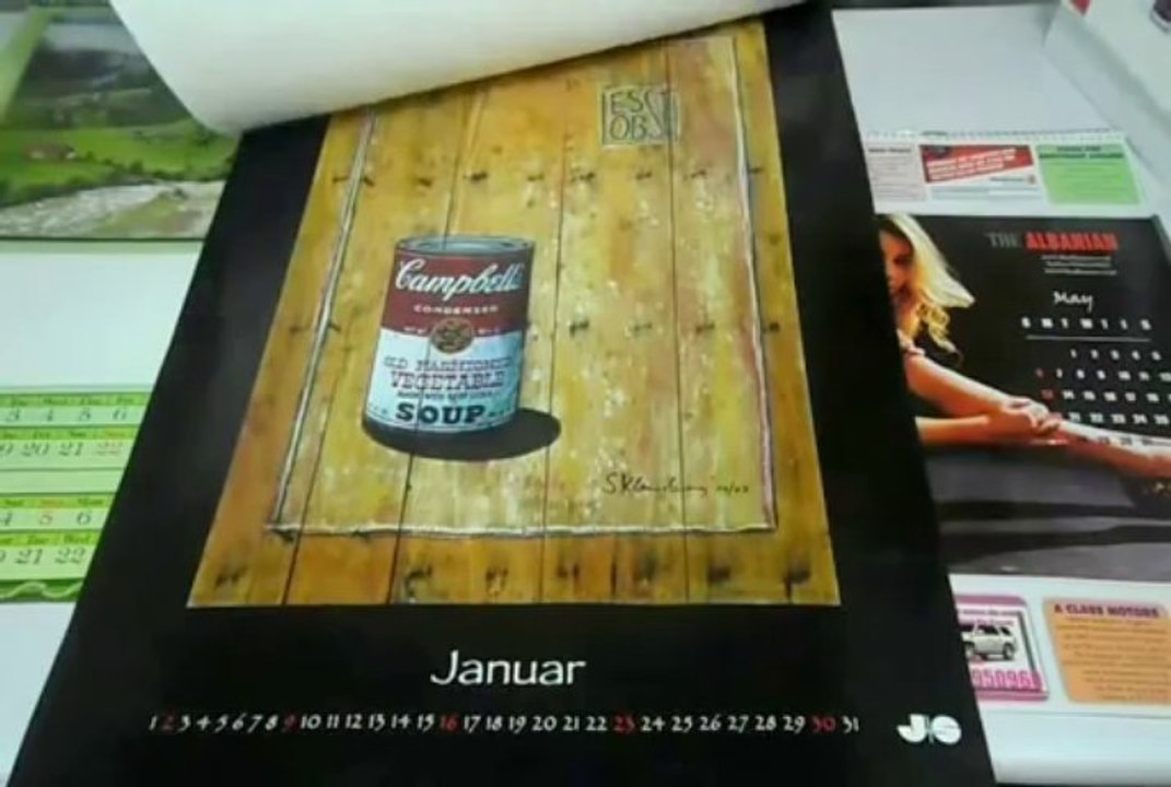 Wall Calendar, Wall Calendar Printing
