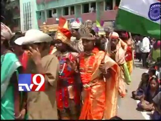Students rally in Seemandhra