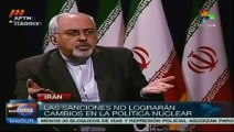 Irán no cambiará su política nuclear por presiones occidentales