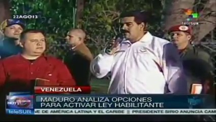 Presidente maduro busca una ley para combatir la corrupción
