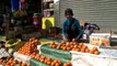 Mizoram-Aizawl city-women selling oranges