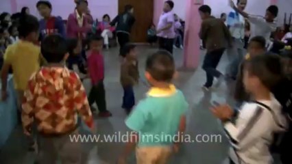 Mizoram-largest family-Children dancing-2
