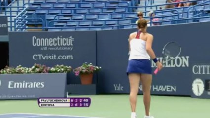 La Kvitova si guadagna a fatica la semifinale a New Haven