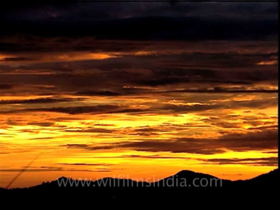 Sunrise and sunset