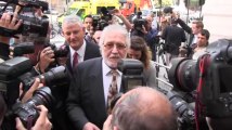 Dave Lee Travis attends court as part of the ongoing Operation Yewtree investigation, London UK.