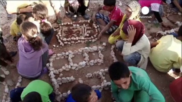 Un millón de niños desplazados por el conflicto en Siria