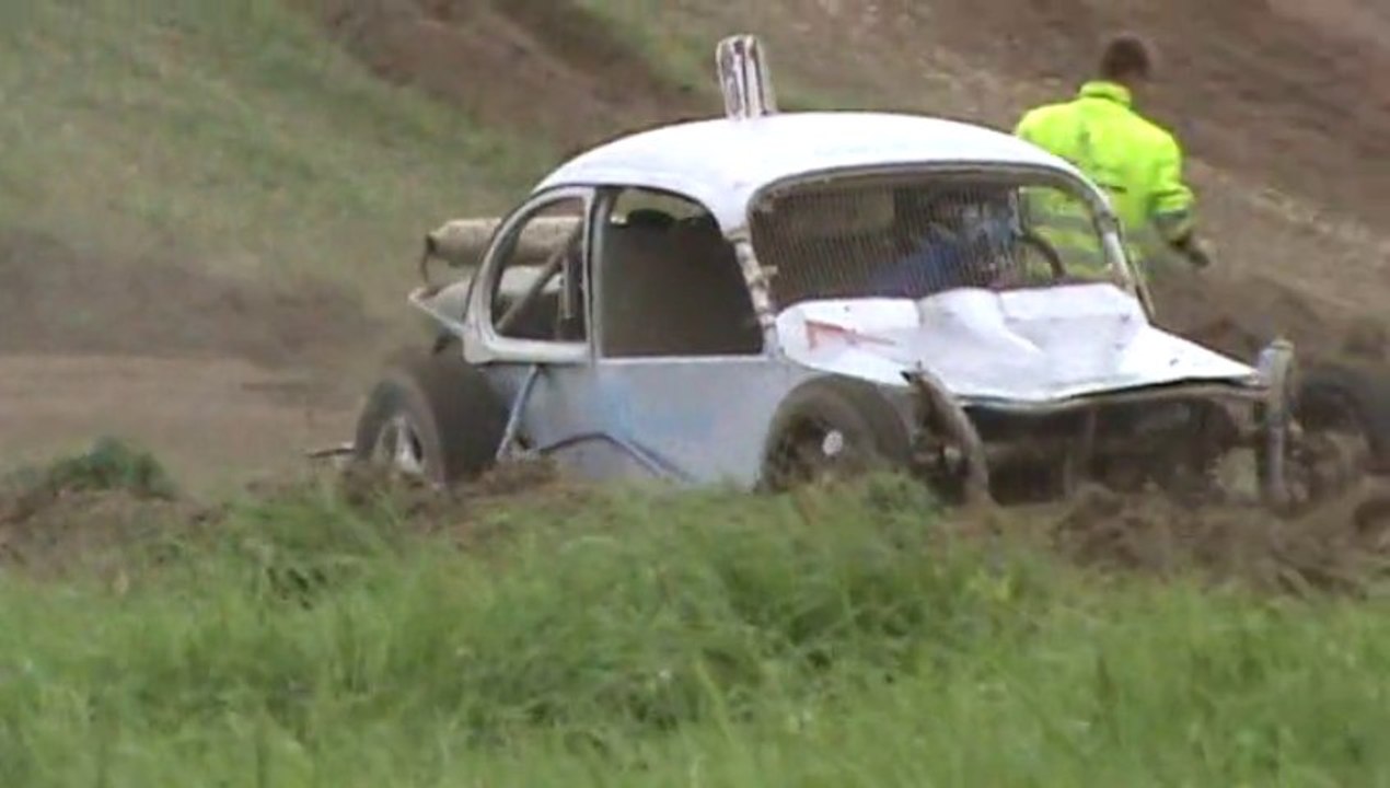 1ere manche autocross à grandvoir 2013