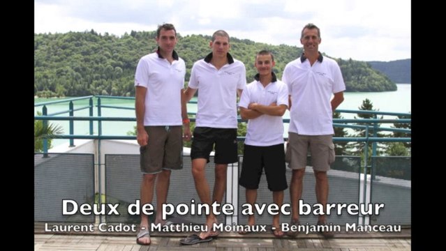 Découvrez le deux de pointe avec barreur