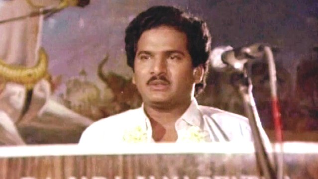 April 1 Vidudala Movie Part 12-14 - Rajendra Prasad Speak Truth About His Friend Gopi Scene- Rajendra Prasad, Shobhana