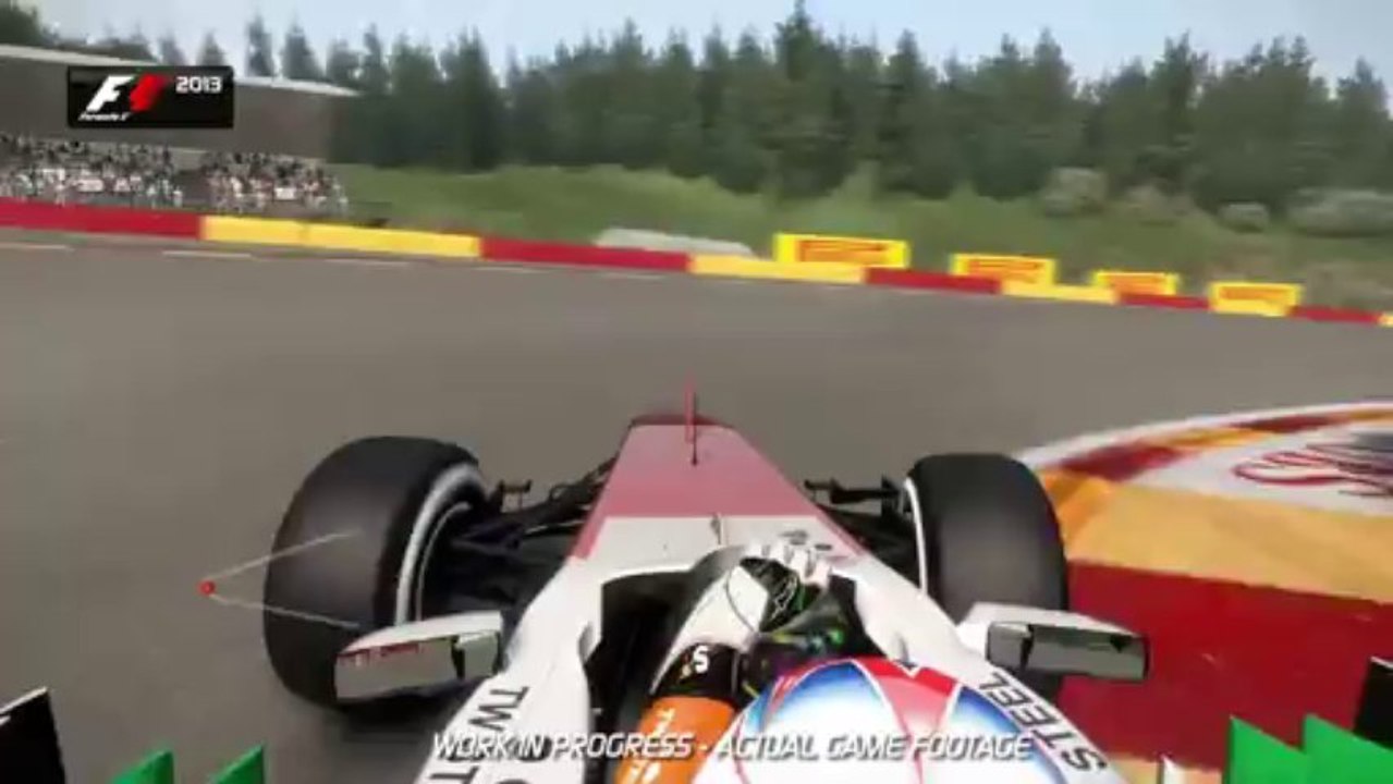 Formula 1 2013 (PS3) - Hotlap à Spa Francorchamps