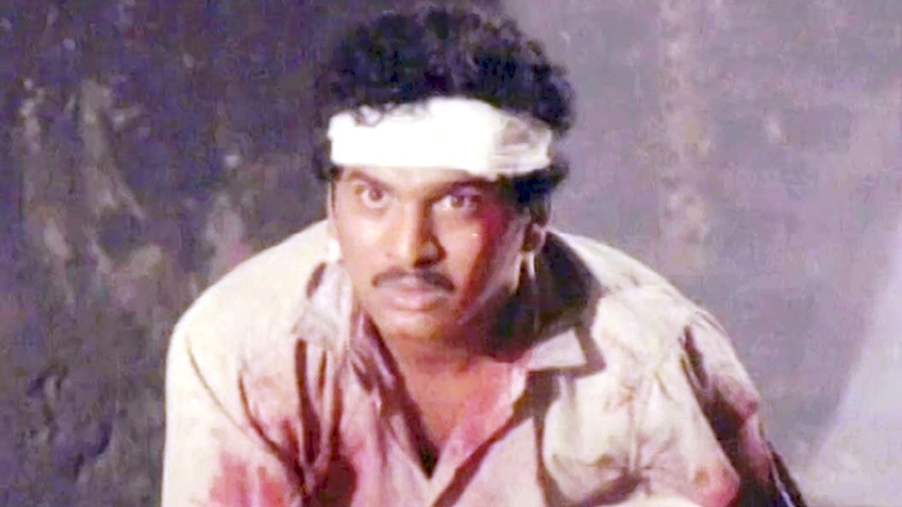 April 1 Vidudala Movie Part 14-14 - Climax Scene Rajendra Prasad Try To Escape From Gopi -  Rajendra Prasad, Shobhana