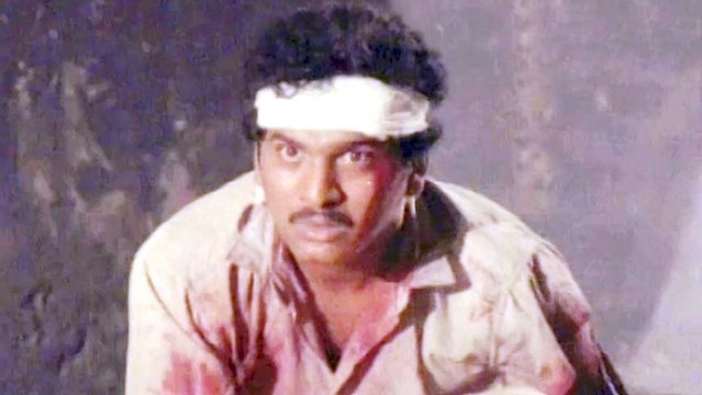 April 1 Vidudala Movie Part 14-14 - Climax Scene Rajendra Prasad Try To Escape From Gopi - Rajendra Prasad, Shobhana