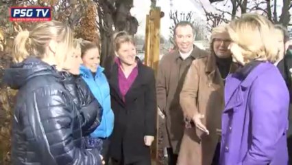 Visite de Rama Yade et Valérie Pécresse