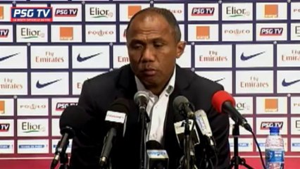 PSG-AJA : Réaction d'Antoine Kombouaré
