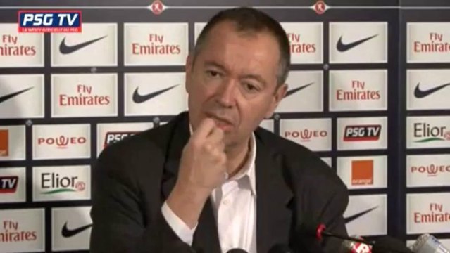 Conférence de presse de Robin Leproux