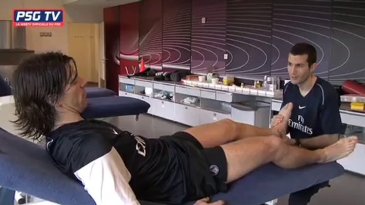 Greg Coupet en rééducation