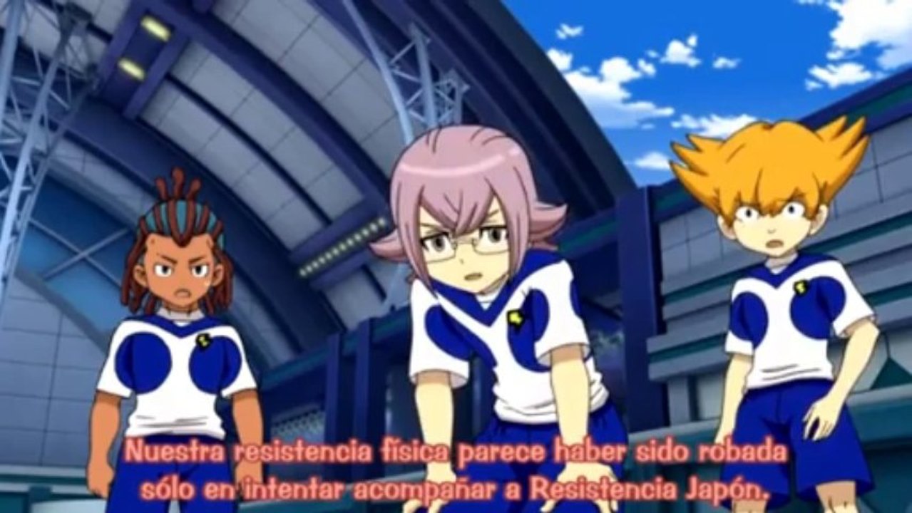 INAZUMA JAPON VS INAZUMA RESISTENT JAPON INAZUMA ELEVEN GO GALAXY