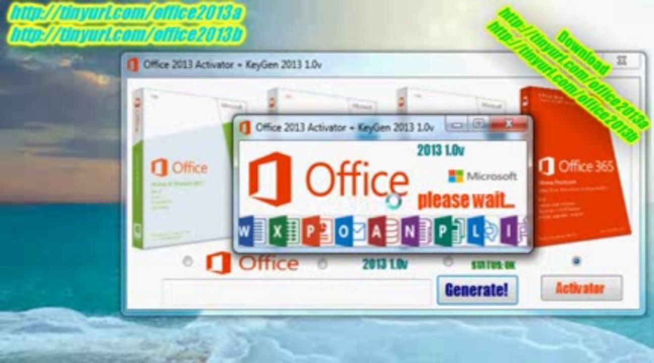 MS Office 2010 & 2013 & 2016 Activator + Keygen.