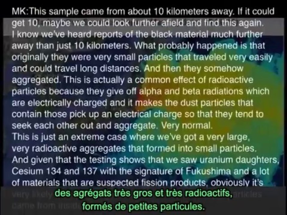 Fukushima, la poussière noire - A. Gundersen M.Kaltofen - 10.07.2013