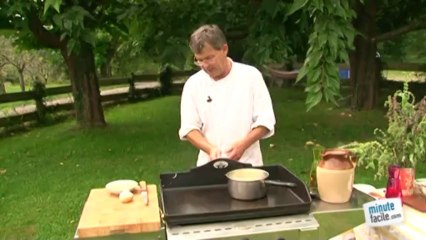 Légumes et Jambon de Bayonne à la plancha par le Chef Darroze