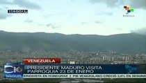 Pdte. Maduro visita Parroquia 23 de Enero en Caracas